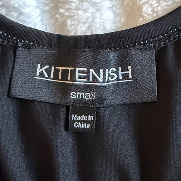KITTENISH Black Bodysuit Women’s Size Small - Picture 8 of 12